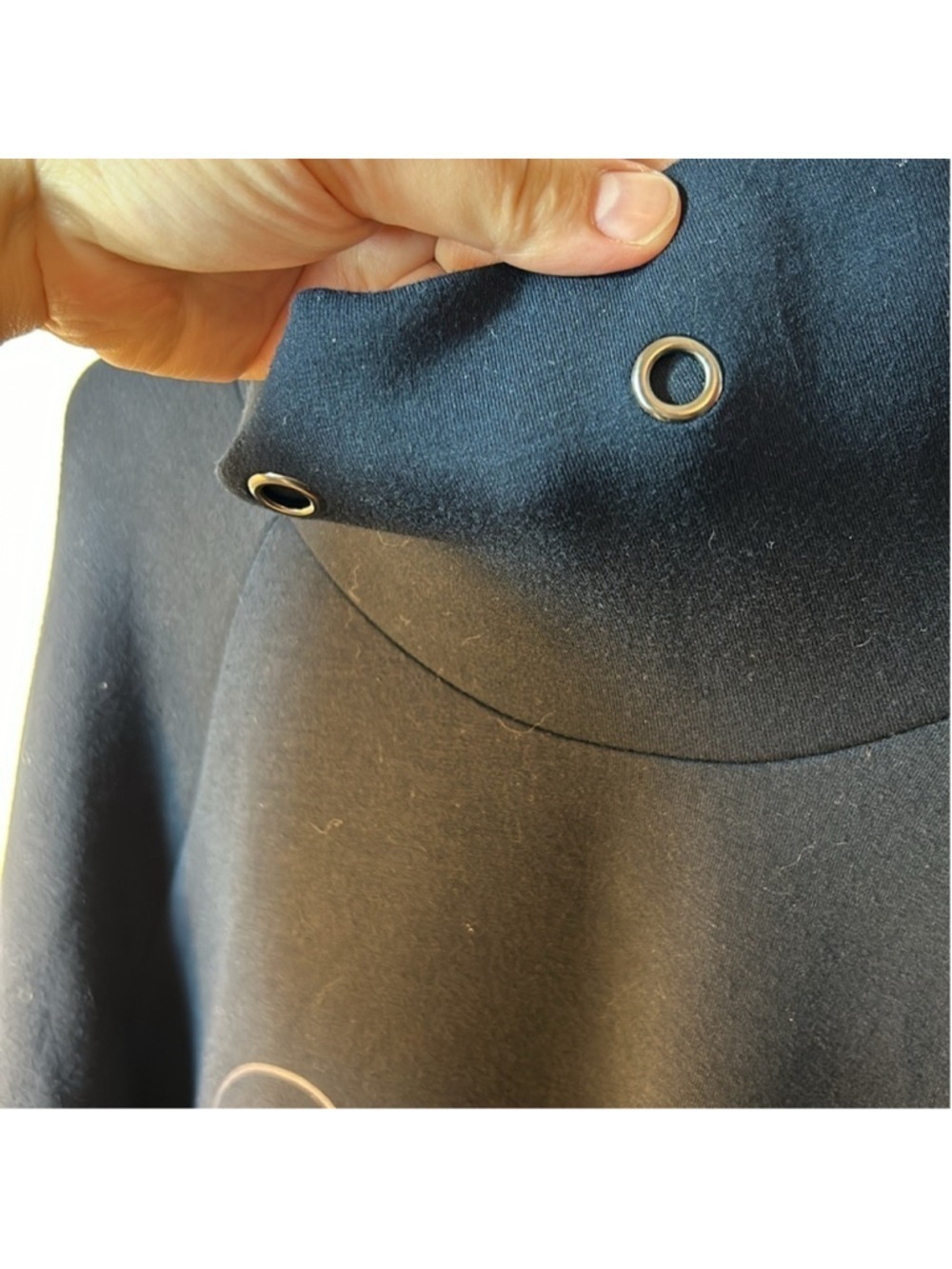 soya concept navy cowl neck pull over sweater Size large - Picture 7 of 7
